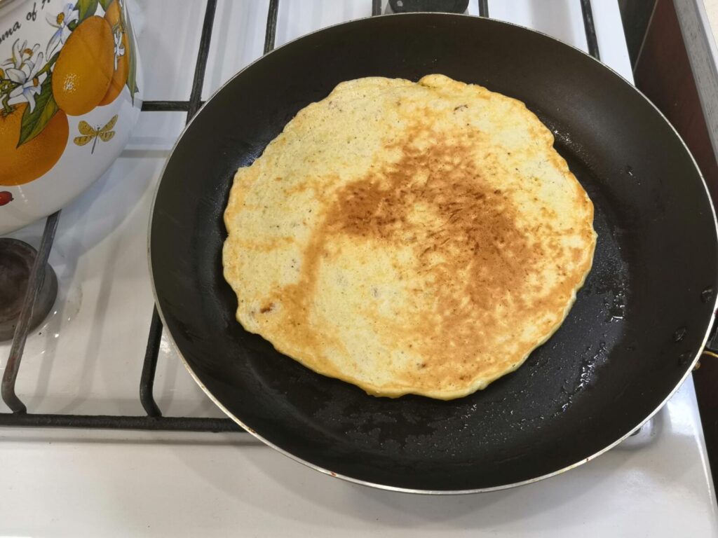 Кабачковый блин с начинкой. Низкокалорийный вкусный ужин