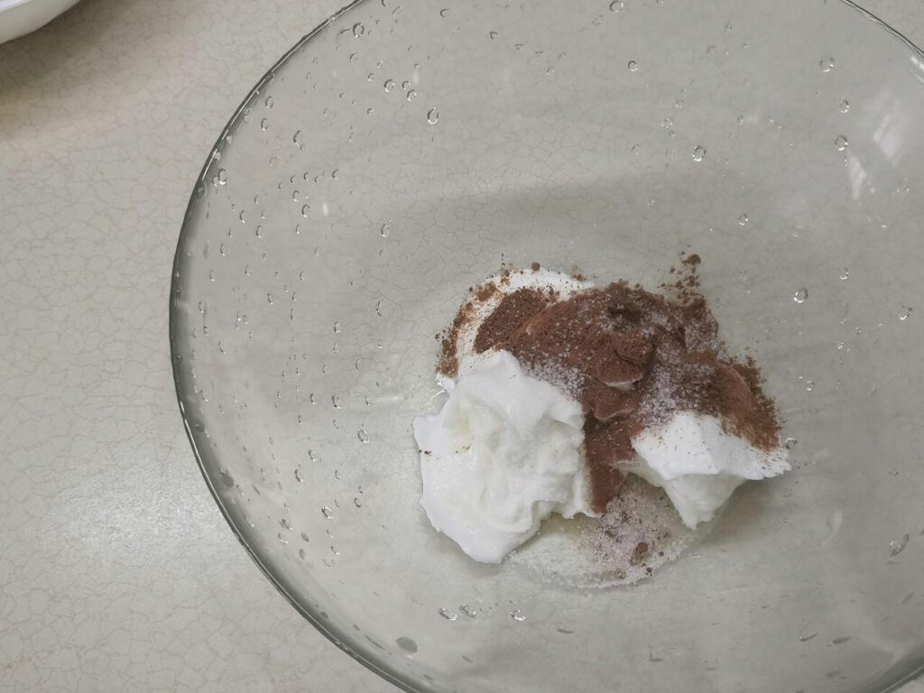 Легкий кофейный десерт для полезного перекуса
